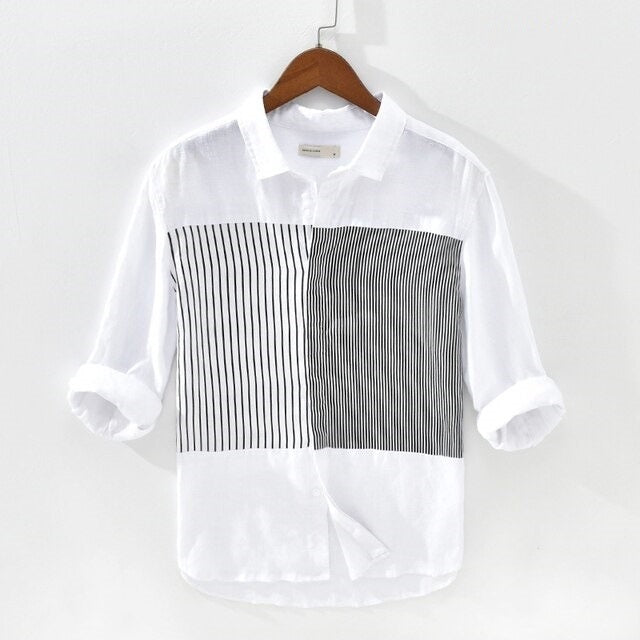 White Authentic Full Sleeves Shirt