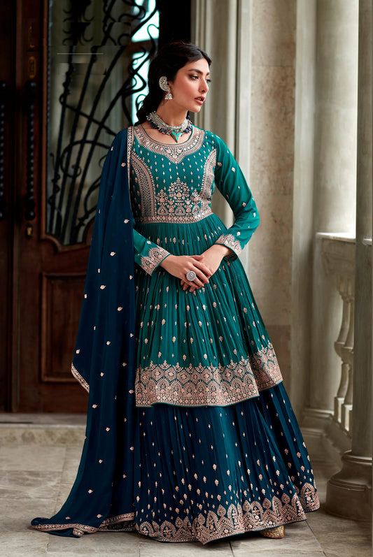 Heavy Designer Stylish Skirt Suit Collection | Buy Online