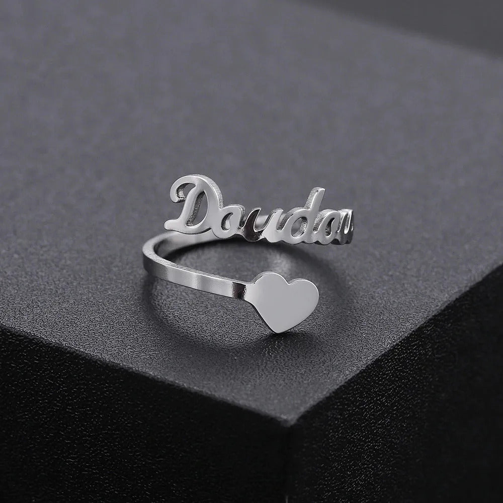 Customized name rings
