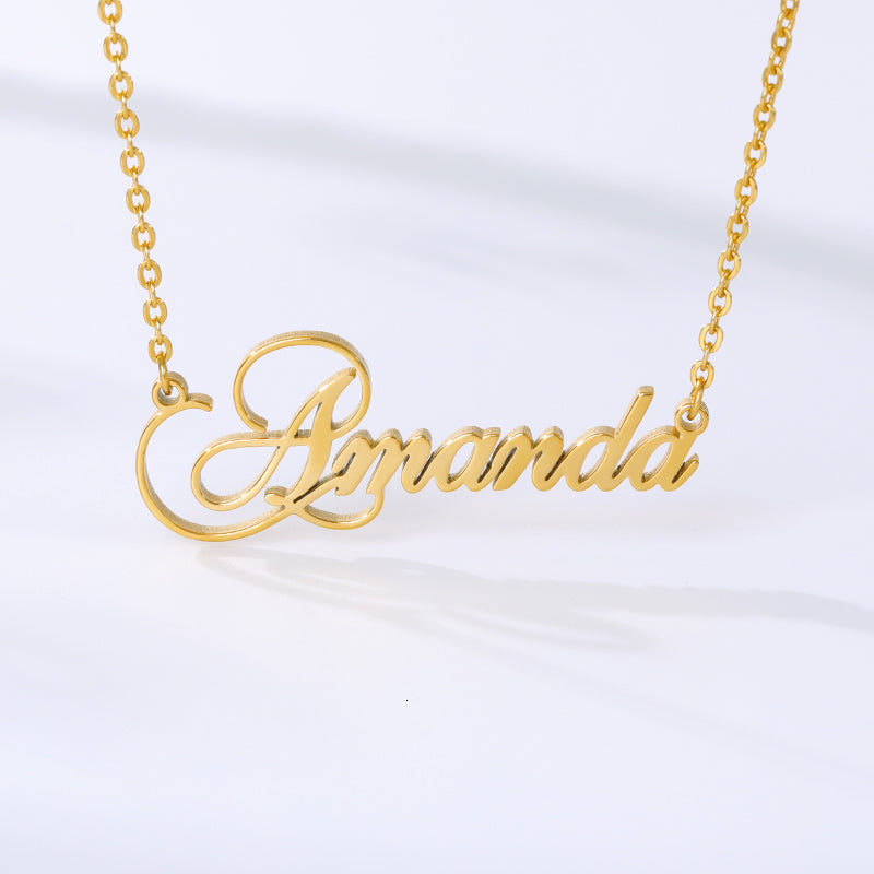 Customizable Stylish Name Necklace